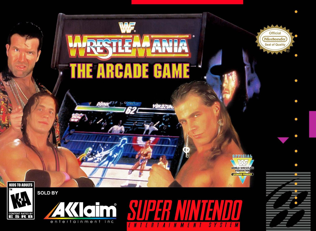 WWF Wrestlemania Arcade Game