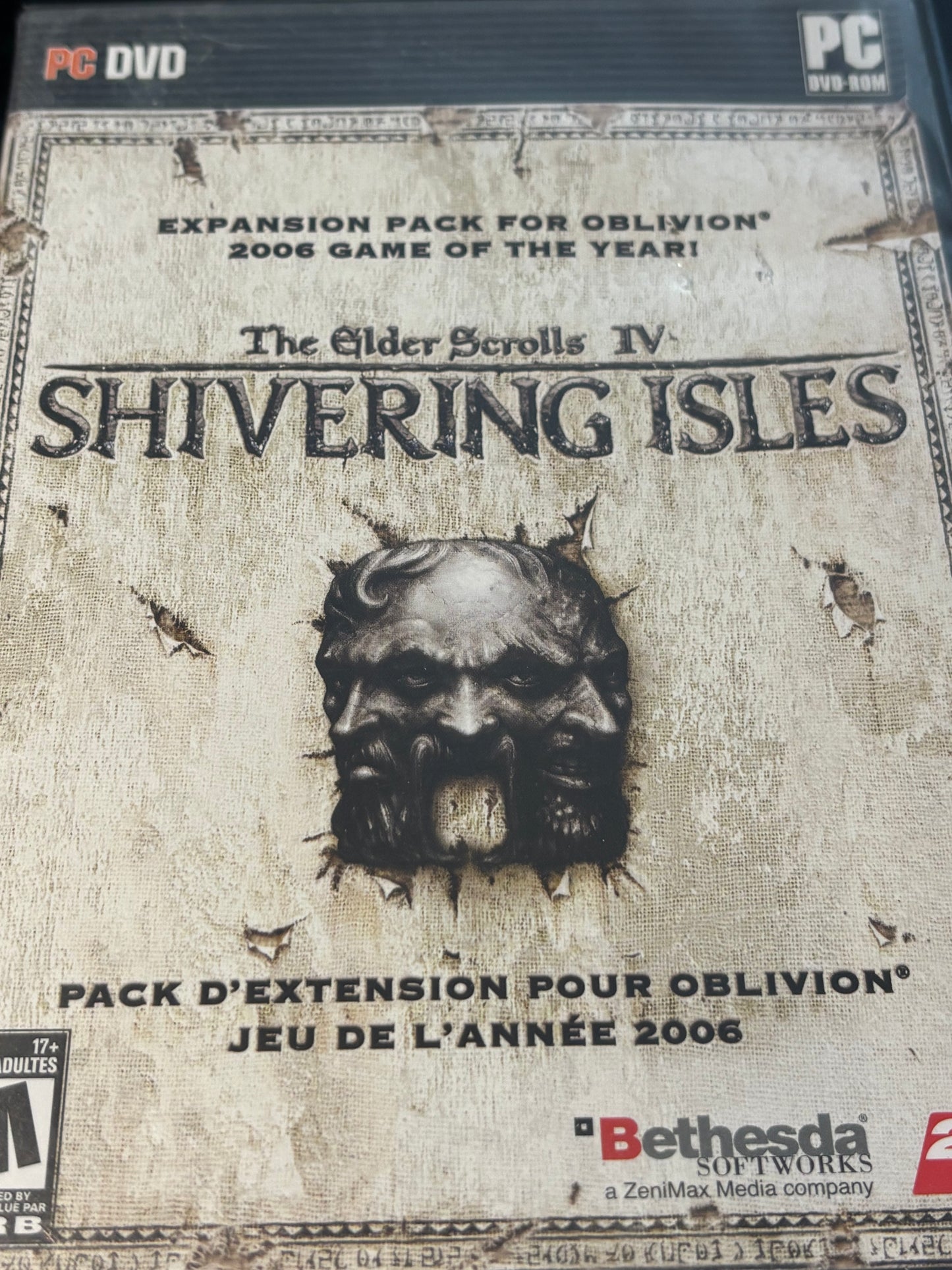 Elder Scrolls IV Shivering Isles: Expansion Pack version francaise