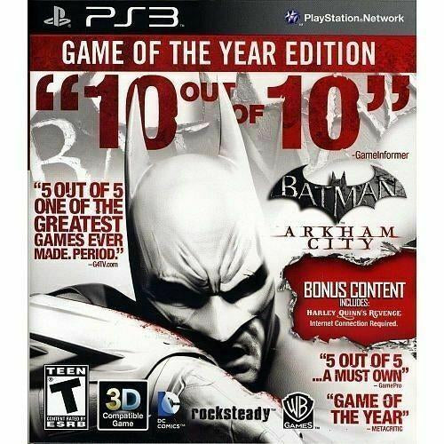 Batman: Arkham City [Game Of The Year]