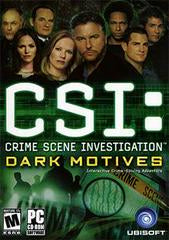 CSI: Crime Scene Investigators Dark Motives