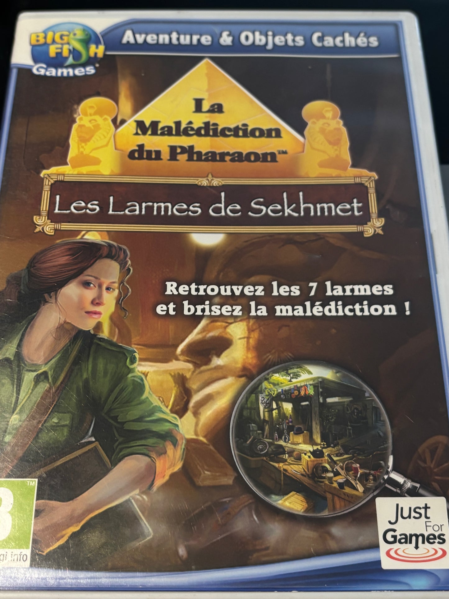 La malédiction du pharaon les larmes de Sekhmet