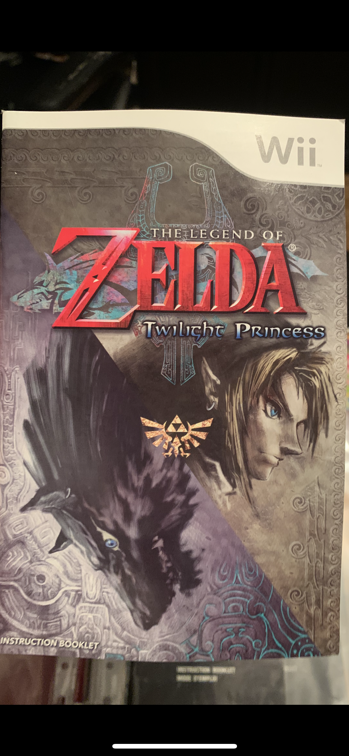 Livret Zelda Twilight Princess