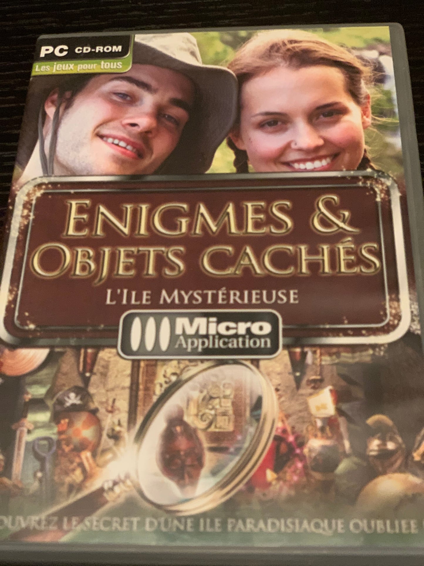 Enigme Et Objets Cachés L’Ile Mysterieuse