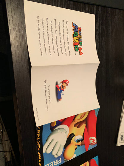 Livret Super Mario 64