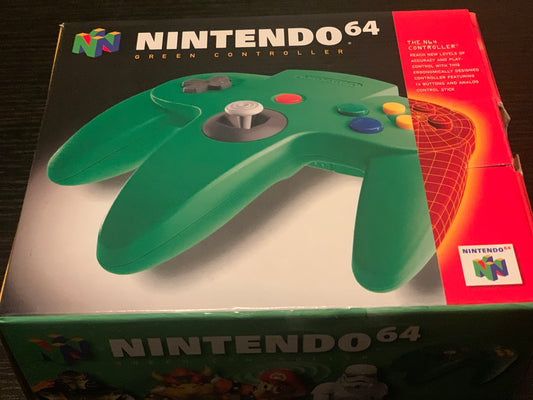 Manette N64 Verte En Boite