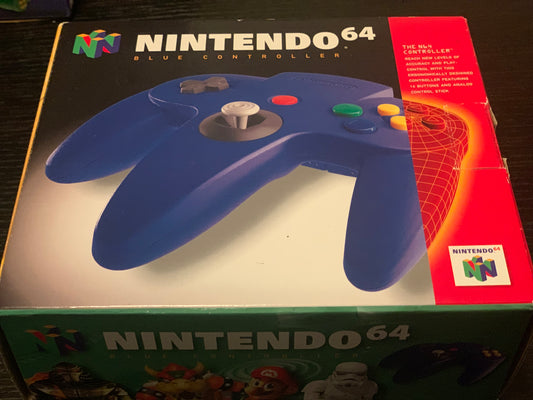 Manette N64 Bleu En Boite