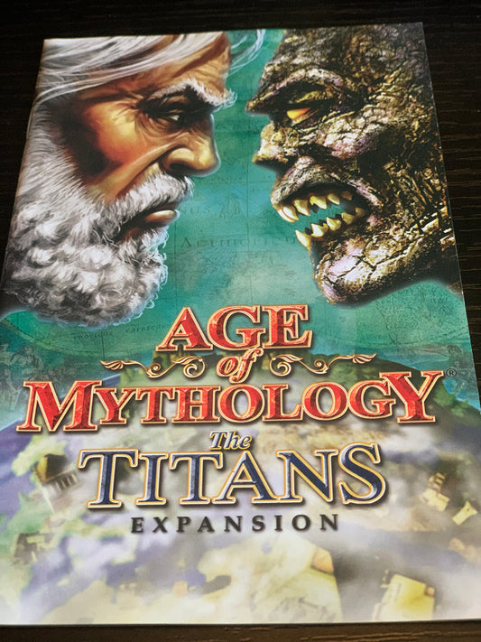 Livret Age Of Mythology The Titans Expension