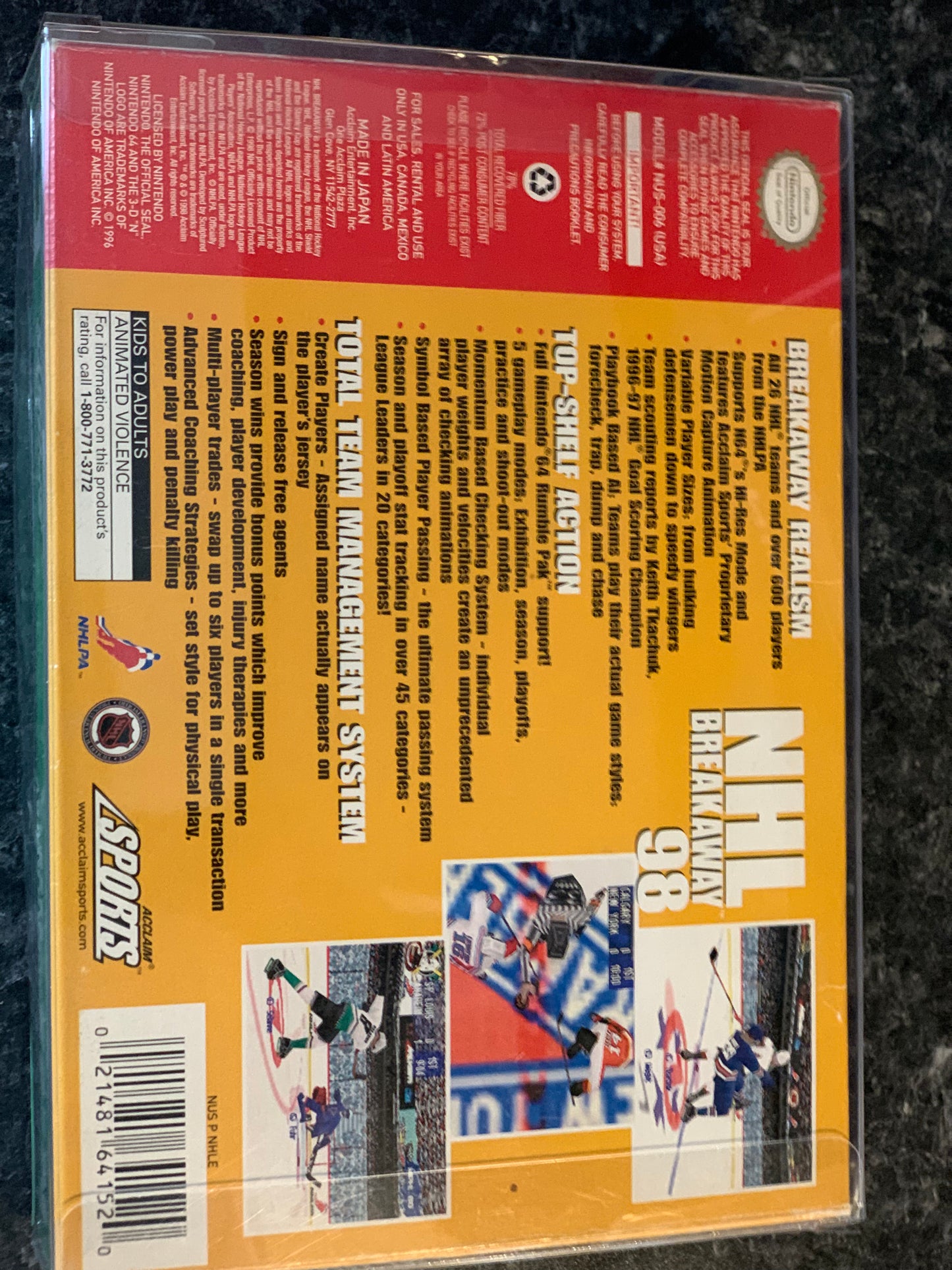 Nhl Breakaway 98