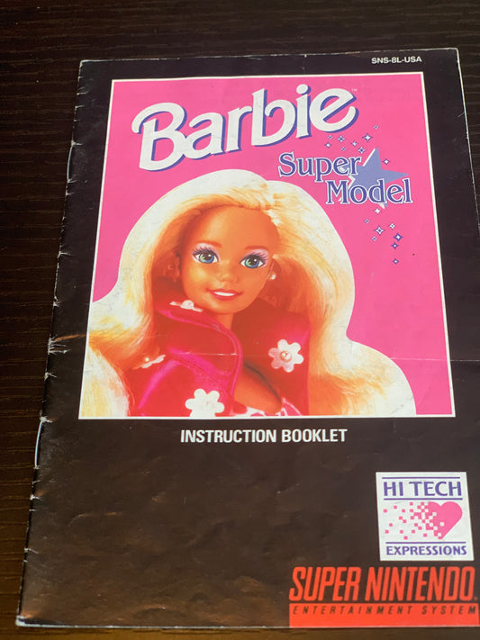 Livret Barbie Super Model