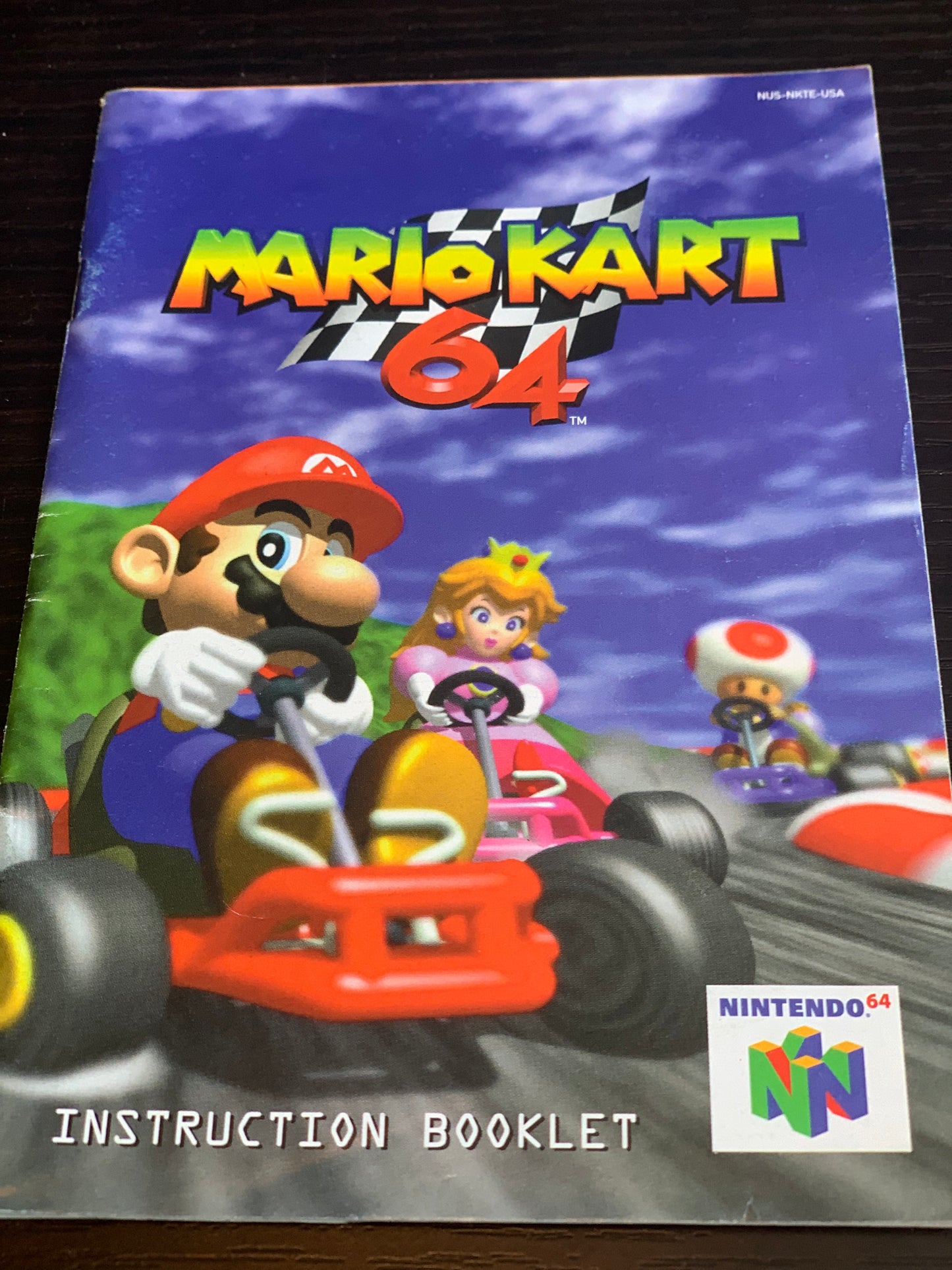 Livret Mario Kart 64