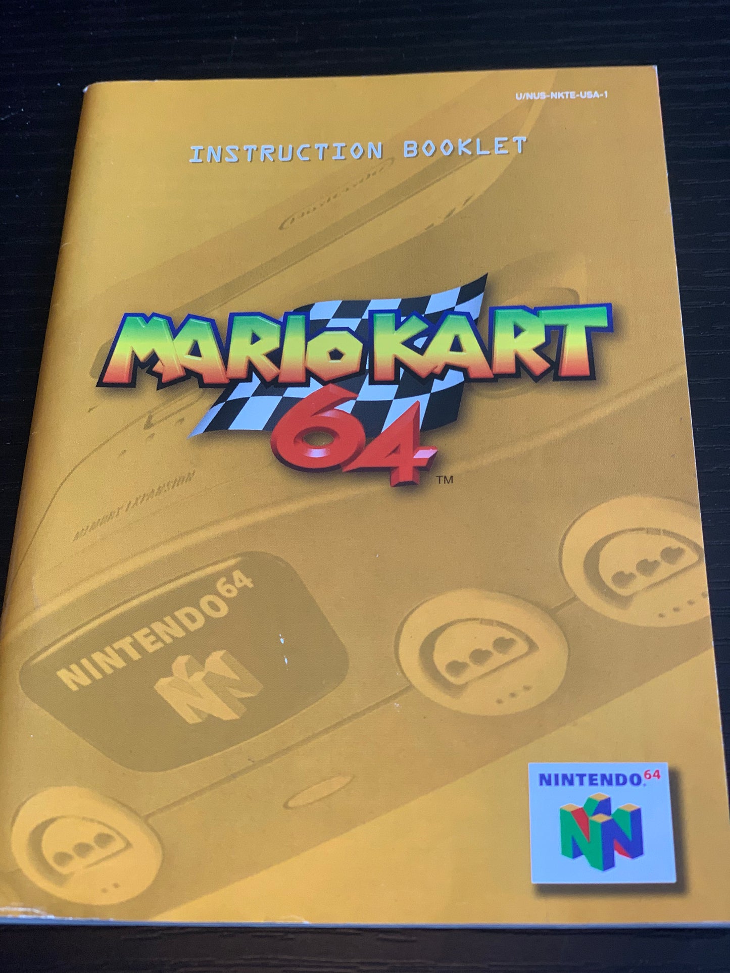 Livret Mario Kart 64