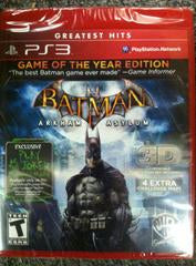 Batman Arkham Asylum Jeux De L’Année Greatest Hits